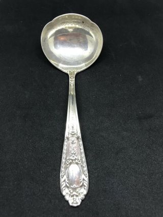 Vintage International Sterling Silver Fontaine Ladle Gravy 6.  5 .