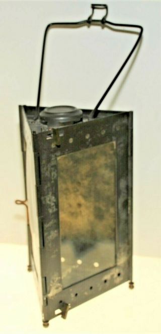 Vintage Military/camping Folding Candle Lantern