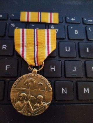 Asiatic–pacific Campaign Medal,  Ribbon - - - - - See Ww2 Store/ 3 A Week