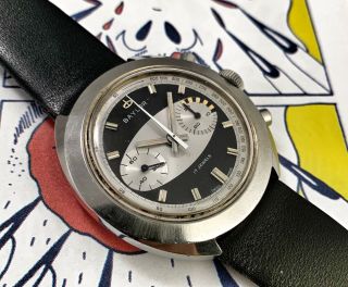 GROOVY 1960s BAYLOR SURFBOARD LANDERON VINTAGE CHRONOGRAPH 2