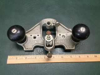Vintage Stanley No.  71 Router Plane Made In Usa