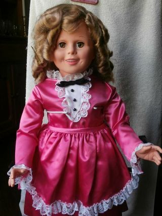 Vintage 35 " Shirley Temple Doll Jointed Vinyl 1984 Dreams & Love Little Colonel