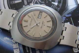 Vintage Seiko Bell - Matic Ufo Model 4006 - 6002 Automatic 17 Jewels Alarm Watch