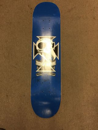 Autographed Tony Hawk Skate Board.  (no Wheels Just Board)