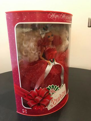 Vintage Happy Holidays Special Edition 1988 Christmas Barbie No.  1703 3