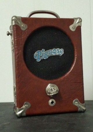 Vintage Pignose 7 - 100 Amplifier 5 Watt Amp.  45 Years Old.