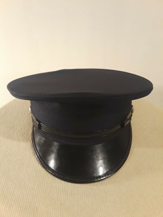 Vintage Universal Uniform Corporal Police Hat Cap 7 1/8