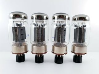 4 X KT88 WINGED C.  VERY RARE TO FIND NOS TUBES.  MATCHED C9 EN - AIR AUCT 2