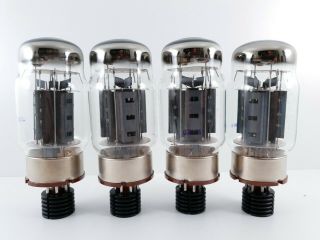 4 X KT88 WINGED C.  VERY RARE TO FIND NOS TUBES.  MATCHED C9 EN - AIR AUCT 5