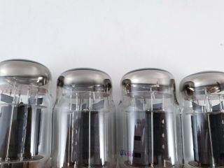 4 X KT88 WINGED C.  VERY RARE TO FIND NOS TUBES.  MATCHED C9 EN - AIR AUCT 7
