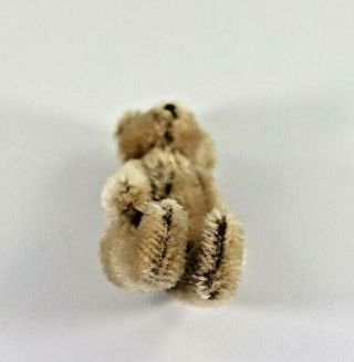 Vintage Steiff Miniature Mohair Teddy Bear w/ Bead Eyes Fully Jointed No Button 5