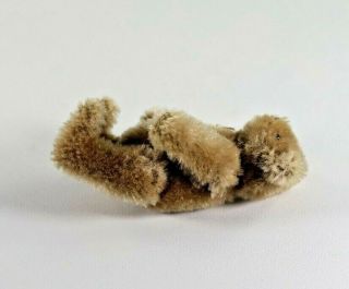 Vintage Steiff Miniature Mohair Teddy Bear w/ Bead Eyes Fully Jointed No Button 7