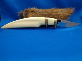 Tiny Spencer Alaskan Walrus Custom Rare Subhilt Knife