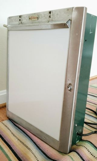 Vintage Picker X - Ray Light Box 19.  5h,  17w X 4.  5 "