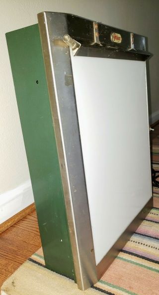 Vintage Picker X - RAY Light Box 19.  5H,  17W x 4.  5 