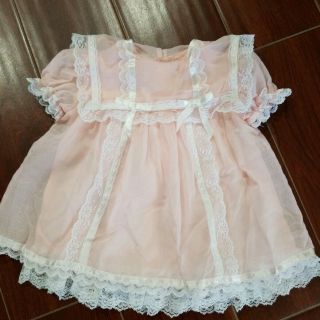 Vintage Jessica Mcclintock Gunne Sax Toddler Girl’s Lace Dress Size 18 Months