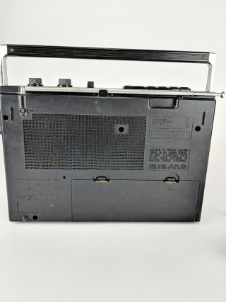 Vintage Panasonic RX - 1540 Portable AM/FM/Cassette Recorder Player Boombox 5
