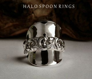 Chunky Norwegian Silver Spoon Ring By Thorvald Marthinsen The Perfect Gift Idea