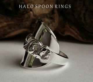 CHUNKY NORWEGIAN SILVER SPOON RING BY THORVALD MARTHINSEN THE PERFECT GIFT IDEA 3