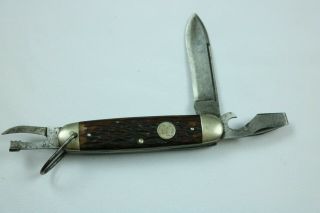 Vintage Remington Umc Rs4783 Boy Scout Knife - 1924 - 1933