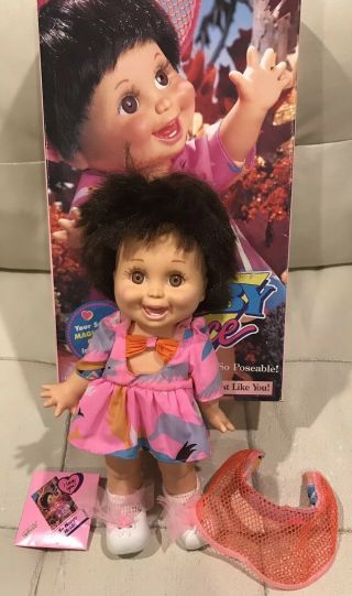 Galoob Baby Face Doll So Happy Heidi W/box Rare Vintage 1990