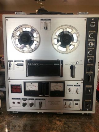 Vintage Sony Tc - 630 Reel - To - Reel Tape Recorder/player Amplifier