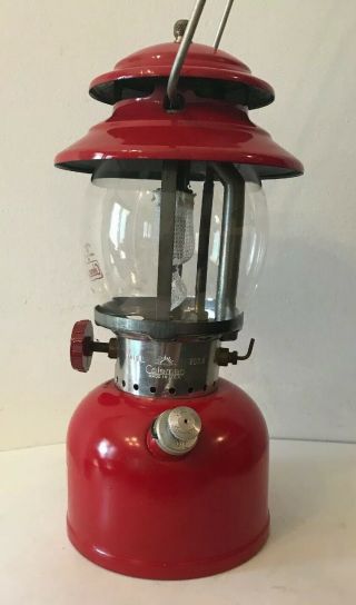 Vintage Coleman Red Lantern 200A 1/1970 Sunshine of the Night. 4