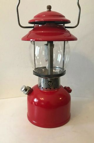 Vintage Coleman Red Lantern 200A 1/1970 Sunshine of the Night. 6