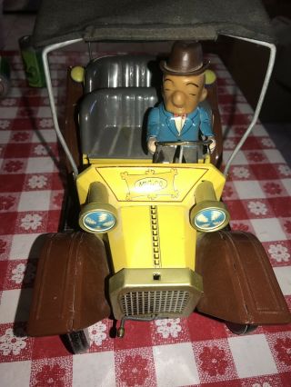 vintage Hubley Mr Magoo tin Not Car Tin Toy 1961 2