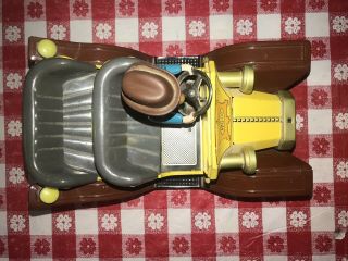 vintage Hubley Mr Magoo tin Not Car Tin Toy 1961 7