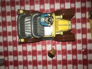 vintage Hubley Mr Magoo tin Not Car Tin Toy 1961 8