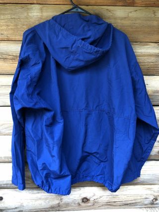 VTG Patagonia Anorak Nylon 1/4 Zip Pullover Hooded Windbreaker Jacket Men ' s M 5