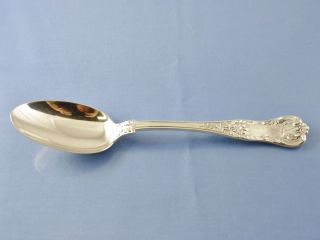 Queens 1895 Oval Soup Or Dessert Spoon By Gorham Sterling