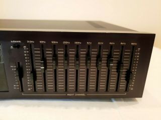 Vintage Harman Kardon EQ - 8,  10 Band Stereo Graphic Equalizer.  Made in Japan. 4