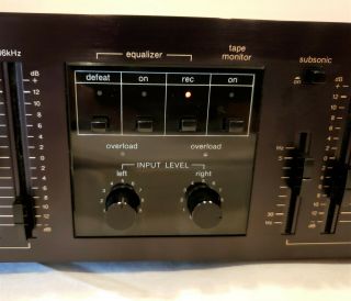 Vintage Harman Kardon EQ - 8,  10 Band Stereo Graphic Equalizer.  Made in Japan. 7