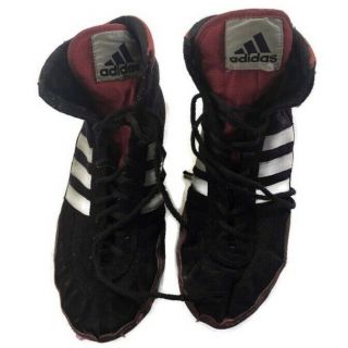 RARE Vintage Adidas Combat Speed Wrestling Shoes Size 10 Winners 2