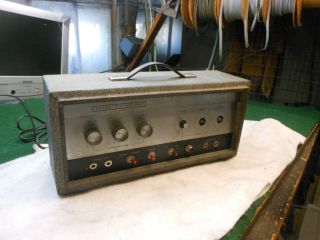 Vintage 1960s Silvertone 1483 Head Electric Bass Guitar Amp Usa For Guitar