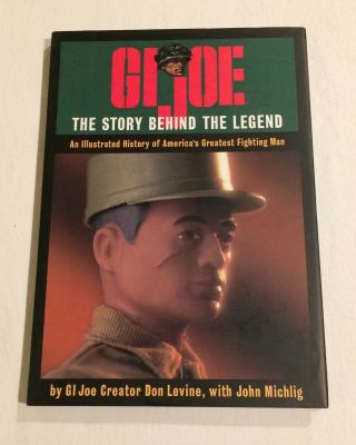 VINTAGE SIGNED GI JOE STORY BEHIND THE LEGEND HC DON LEVINE 2