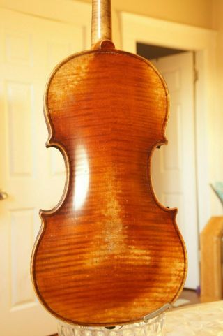German Old Antique Vintage Violin violin 4/4 Fiddle Geige 2
