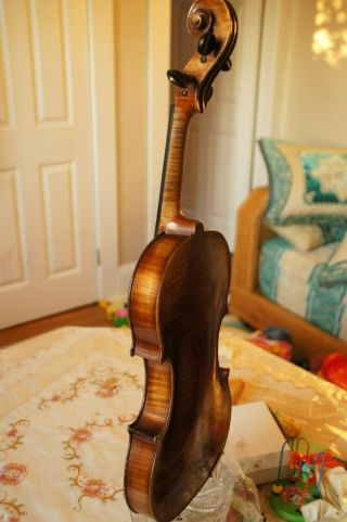German Old Antique Vintage Violin violin 4/4 Fiddle Geige 7