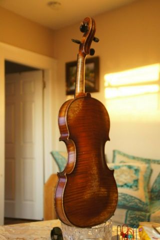 German Old Antique Vintage Violin violin 4/4 Fiddle Geige 8