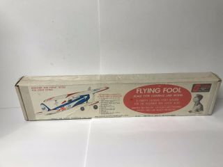Vintage Control Line Model Airplane Sterling Flying Fool Rare