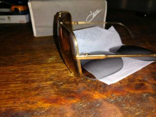 Cazal vintage men ' s sunglasses two pairs tinted lenses lighter and darker 3