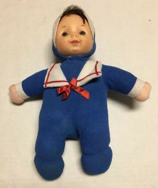 Vtg Jelly Belly Doll Ideal Toy Company Plush Purple Punch Sailor Outfit 1980s 2