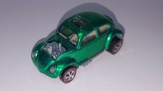 Vintage Hot Wheels Redline 1967 Custom Volkswagen Green