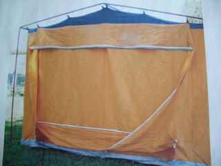 Vintage Westfalia Drive Away Canvas Tent 1972 Volkswagen VW Rare Camping 2