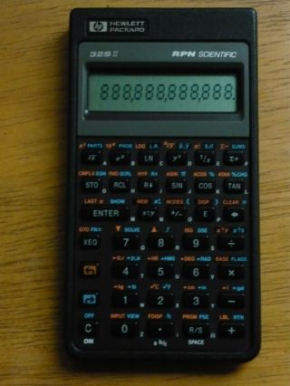 Rare HP 32SII RPN Vintage Scientific Calculator Hp32SII Hp32 2