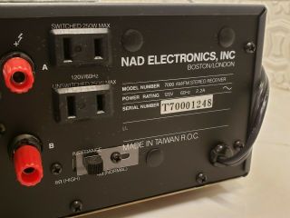 VTG NAD 7000 Powered Receiver HiFi AV Stereo Surround Sound 6