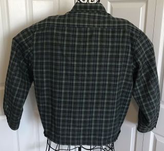 Rare Vintage 90’s Stussy Men ' s Light Spring/Fall Jacket - L - Plaid Full Zipper 2