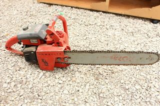 Vtg Homelite Chainsaw Xl 12 Xl12 Assembly Orange Complete Textron Tree Chopping